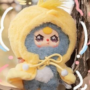 Baby Three I'm Not A Warrior Series Plush New - Duck Warrior